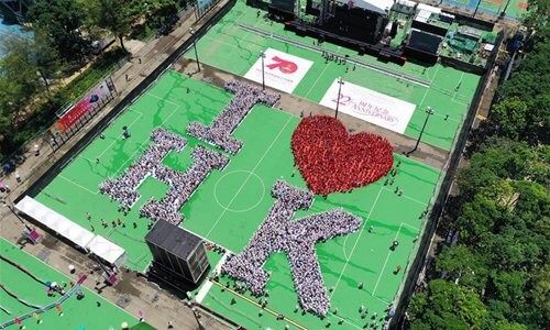 Hong Kong organization appeals to local schools to end bullying of children of police officers